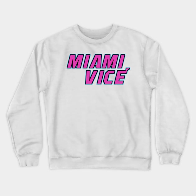 Miami Vice Crewneck Sweatshirt by StadiumSquad